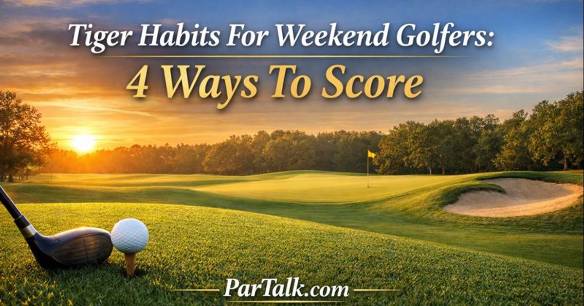 Tiger Turns 50: 4 Habits That Still Make Weekend Golfers Better